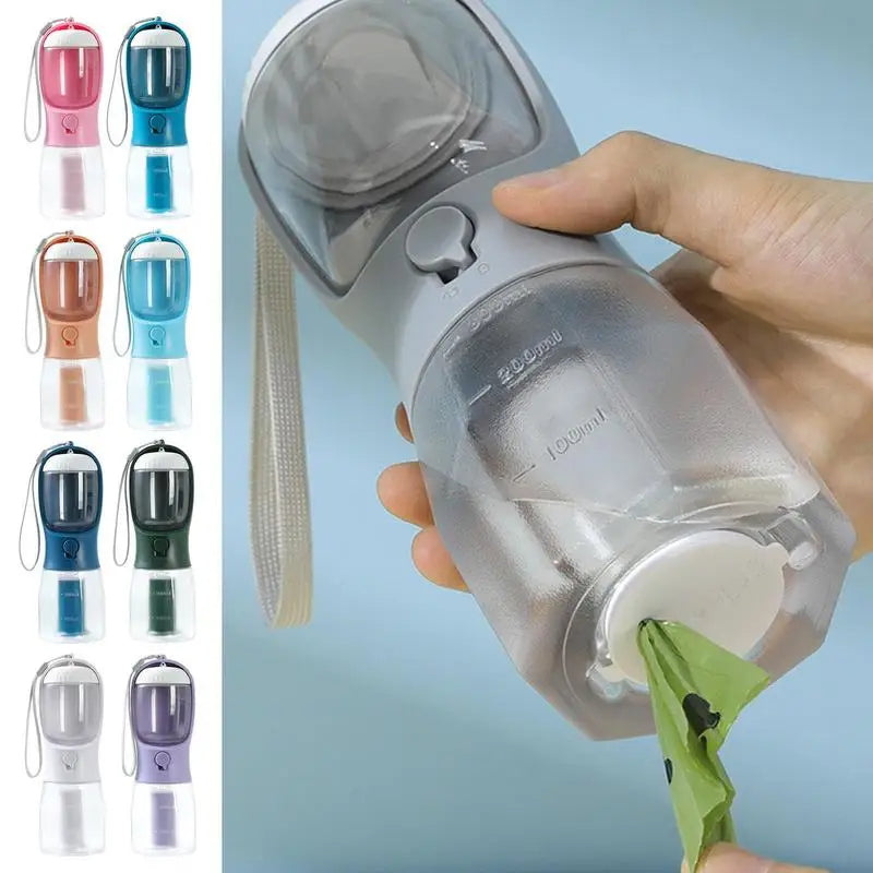 3-in-1 Doggie Adventure Cup! 🦴✨ Sip, Snack & Scoop in One Handy Bottle 🍼 – No Mess, All Fun!