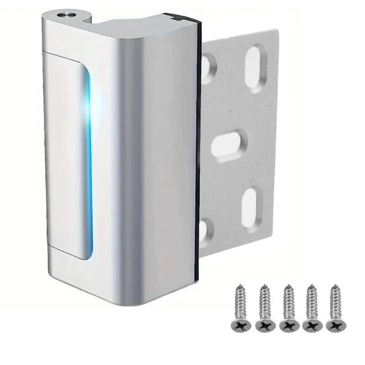 🔐 Heavy-Duty Anti-Theft Door Lock – Aluminum Alloy Reinforcement Lock with 3-Inch Stop | Childproof & Home Security Upgrade