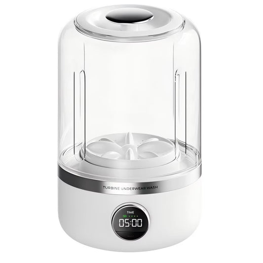 1L Mini Portable Washing Machine – USB Rechargeable Travel Washer for Underwear & Socks 🧦 | Compact Laundry Bucket with Dehydrator Function