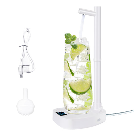 Magic Sip Machine! 🪄🚰 Auto Water Dispenser with Stand – Rechargeable, Smart & Ready to Pour Anytime! 🥤