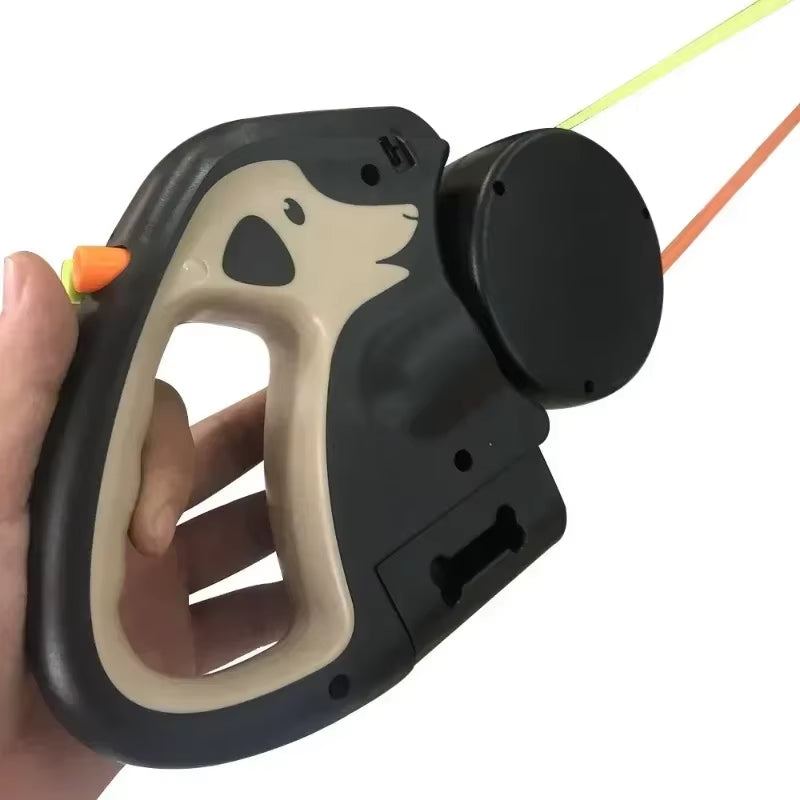 🐾 Dual Dog Retractable Leash – 360° Tangle-Free, Portable & Color-Coded for Easy Control (Up to 25kg)