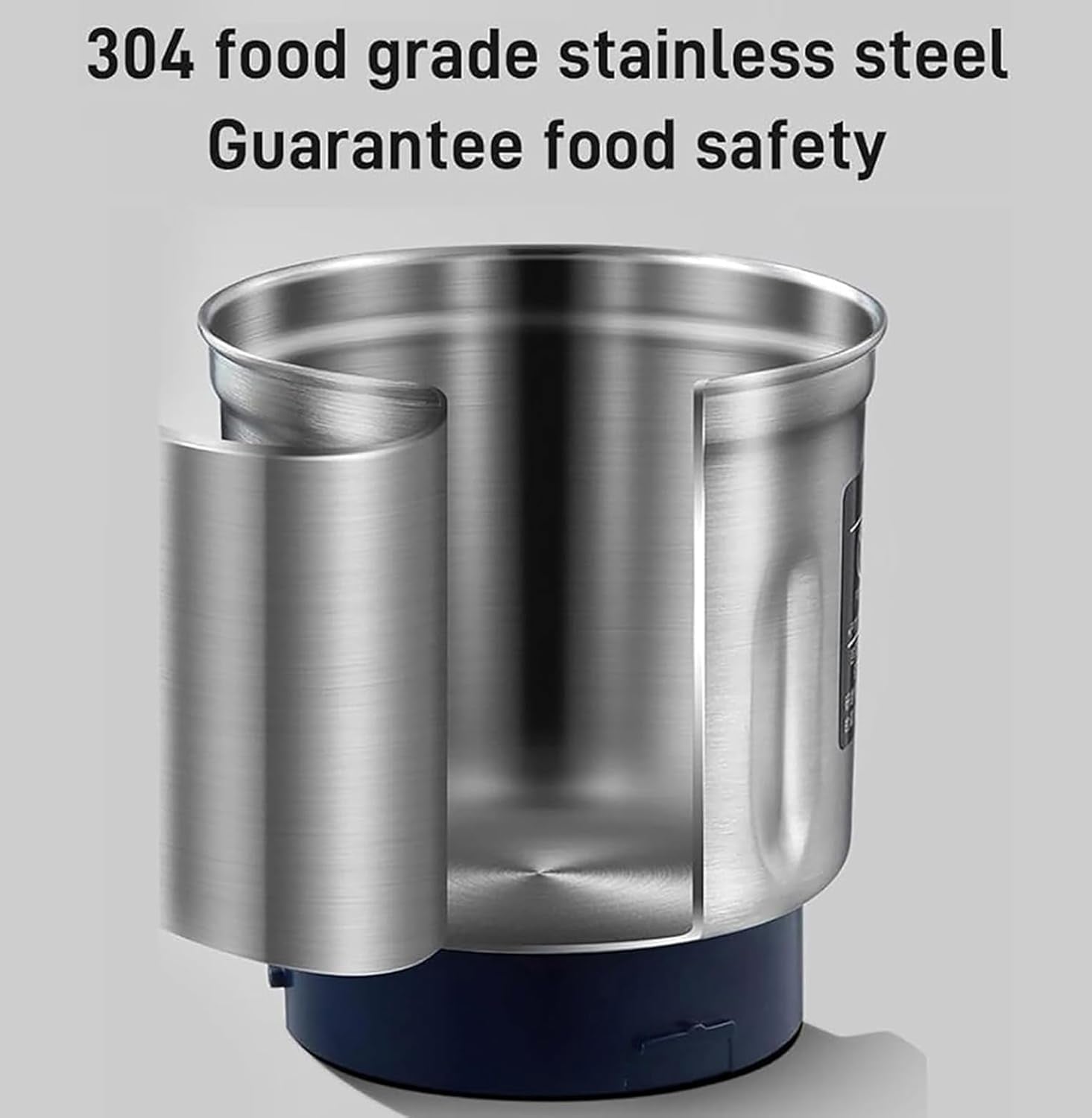 Electric Spice & Coffee Grinder 💎 | 500ml Multifunctional Mill for Herbs, Grains, Nuts & More | 200W Stainless Steel Blade – Blue